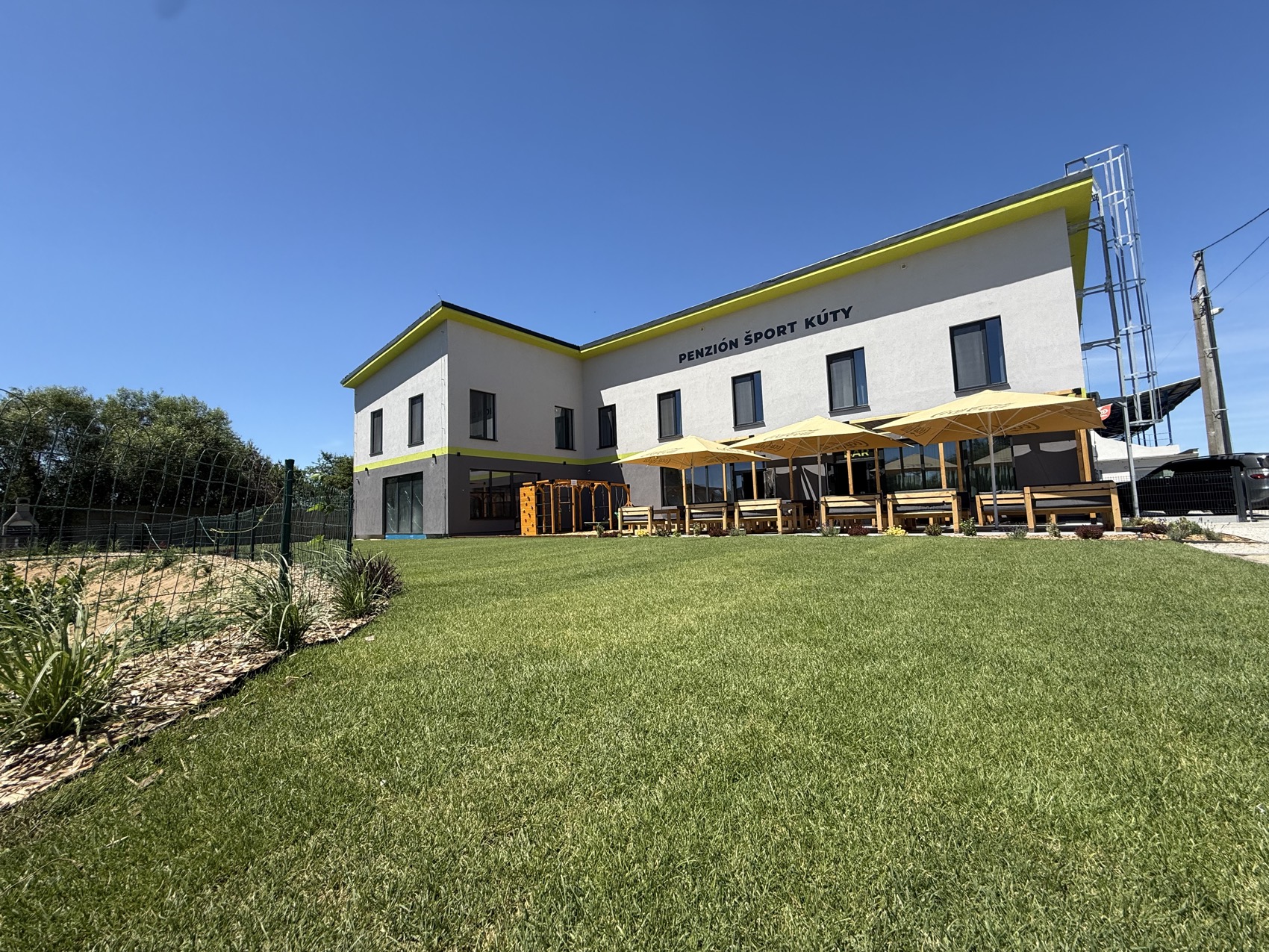 Penzión Šport Kúty - exteriér